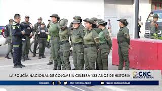 La Policía Nacional de Colombia celebra 133 años de servicio a la comunidad [upl. by Bever]