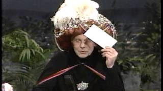 Johnny Carson  one of the final Carnac segments [upl. by Anomer]