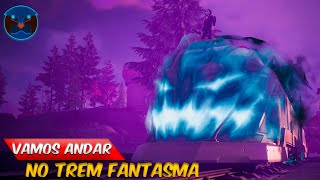 Um Passeio no Trem Fantasma do Fortnite [upl. by Zingale377]