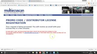 Comment activer et installer multiecuscan Conditionné à un achat de licence [upl. by Meesan]