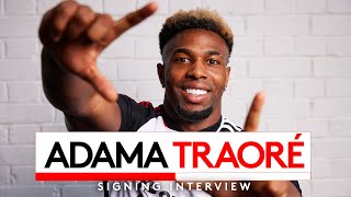 TRAORÉ TIME  quotHungry To Get Goingquot  Signing Interview [upl. by Keverian737]