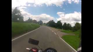 Motorrad fahren mit Helmkamera GoPro HD Hero 2 [upl. by Pussej790]