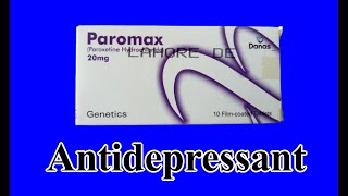 Paroxetine uses Paromax uses Side effects Dose [upl. by Liam]