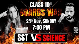 Class 10th Science vs SST MCQs War with Ashu Sir amp Reema Maam  Board 202425 Special Preparation [upl. by Anel89]