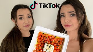 COOKING Trying to make the Tik Tok Pasta [upl. by Nnylhtak]