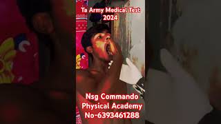 Ta Army Medical Test Hoga आपका trending army indianarmy video shorts shortvideo viralvideo [upl. by Jemina]