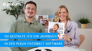 Wie gestalte ich ein Pixum Jahresrückblick Fotobuch  Pixum Webinar [upl. by Rimahs]