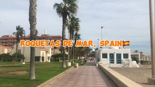 ROQUETAS DE MAR SPAIN  5 STAR HOTEL amp POOL VIEW [upl. by Charmine]