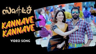 Kannave Kannave Video Song  Sketch  Vikram  Tamannaah  Vijay Chandar  Thaman S [upl. by Siulegroj191]