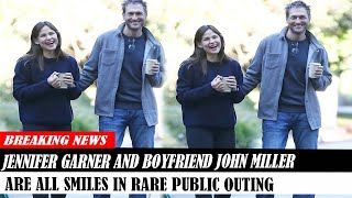 Jennifer Garner And Boyfriend John Miller Are All Smiles In Rare Public Outing [upl. by Jemmie]