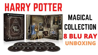 Harry Potter  Magical Collection 8 Blu Ray  Warner unboxing [upl. by Aneeuqal]