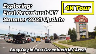 East Greenbush NY  Route 4 and Route 9 amp 20  Driving 4k [upl. by Arobed]