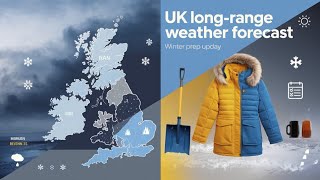 UK LongRange Weather Forecast amp Winter Prep Update uk america winter snowfall coldweather [upl. by Emanuel771]