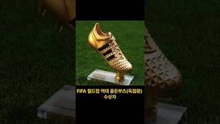 FIFA 월드컵 역대 골든부츠득점왕 수상자 [upl. by Nylegna]