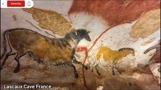 Lascaux Cave Ancient Monument Lascaux Prehistoric Art Animals Cave Paintings France लास्काक्स गुफा [upl. by Doraj]