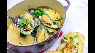 Mussels In Lemon Garlic Butter Sauce [upl. by Ihp]