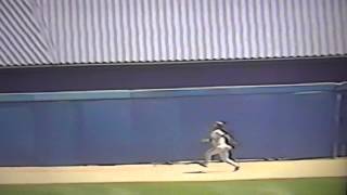 Kenny Lofton Climbs Wall To Rob Home Run Comiskey Park [upl. by Parsaye]