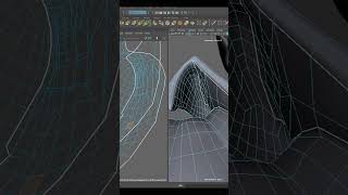 UV unwrap Timelapse retopology 3dmodeling mayamodeling [upl. by Justina]