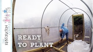 COVERING A POLYTUNNEL [upl. by Mar]