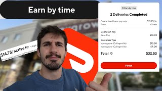 First Doordash Earn By Time Shift… Is It Worth it [upl. by Irihs]