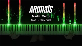 Martin Garrix  Animals  Piano Cover by Pianella Piano [upl. by Malchy]