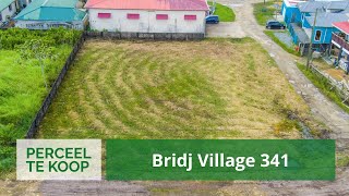 Bridj Village perc 341 • 820 m² Perceel te Tourtonne Paramaribo Suriname [upl. by Idorb750]