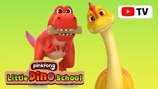 TV for Kids Tyrannosaurus Rex X Brachiosaurus ONLY  Best Dinosaur Songs  Dinosaurs for Kids [upl. by Herwig]