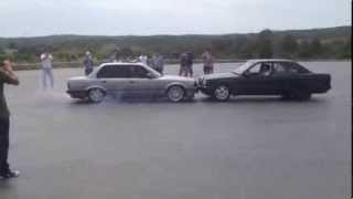 BMW E30 M3 Vs Mercedes  Benz 190 [upl. by Sorci462]