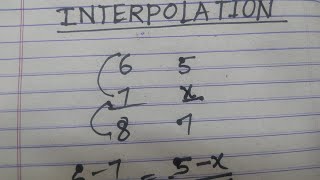 Interpolation Trick [upl. by Elay]