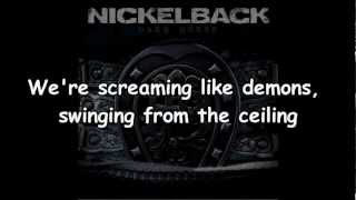 Nickelback  Burn it to the Ground Lyrics HD [upl. by Llirpa]