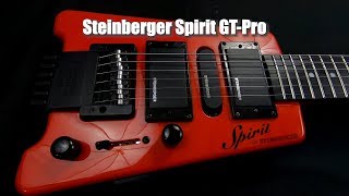 Steinberger Spirit GTPro Deluxe in Hot Rod Red [upl. by Nana279]