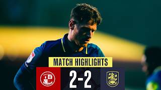 EXTENDED HIGHLIGHTS  Crawley Town 22 Huddersfield Town [upl. by Louls]