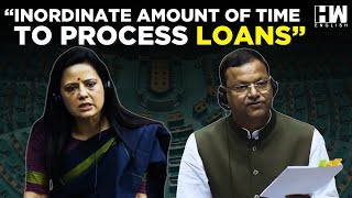 ‘Set An Outer Limit’ TMC’s Mahua Moitra Speaks On Access To Credit In Nationalized Banks in LS [upl. by Aroon491]