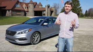 2016 Hyundai Sonata Review [upl. by Haleehs626]