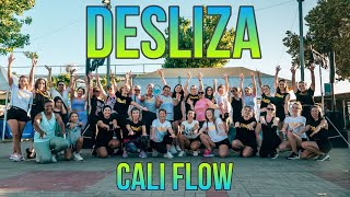 ZUMBA  Desliza  Cali Flow  Nádia Pires  Choreography  Festa da Juventude Lagoa 2024 [upl. by Joana]