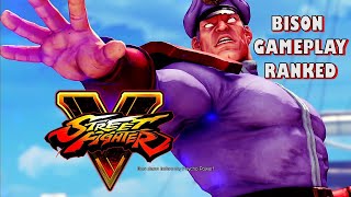 Street Fighter 5 Bison Ranked Gameplay in 2024 [upl. by Ahsikel161]