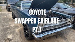 SUPERCHARGED FAIRLANE  COYOTE SWAP  PT 1 [upl. by Namzaj]