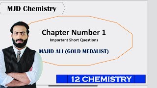 Most important Short Questions in chapter 1 chemistry class 12 [upl. by Airbas152]