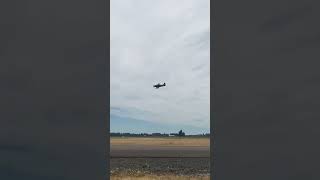 Douglas A1 Skyraider flyby pass [upl. by Carmelia171]