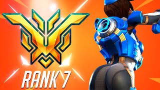 SEEKER RANK 7 DPS  TRACER GAMEPLAY  OVERWATCH 2 TOP 500 SEASON 8 [upl. by Netsoj]