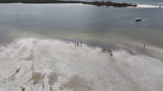 Naples Drone captures dog beach off the Bonita Beach causeway on our way to Fort Myers Beach [upl. by Safoelc65]