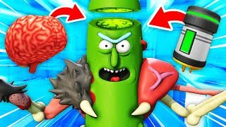 NEW BRINGING SECRET PICKLE RICK TO LIFE Rick and Morty Virtual RickAlity Gameplay [upl. by Dong]