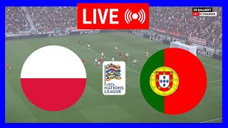 🔴NA ŻYWO Polska vs Portugalia  Liga Narodów UEFA  Pełny mecz na żywo [upl. by Paule]