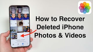 How To Recover Deleted iPhone Photos and Videos  Even Deleted From Trash [upl. by Trotter739]