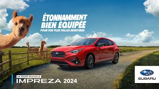 L’Impreza 2024 de Subaru – Étonnamment bien équipée pour en offrir plus  Publicité [upl. by Parsifal]