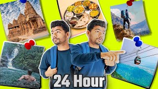 I Enjoyed 1000 ₹ Travelling Challenge ⚔️In 24 Hours 🕛  ShubhSkill [upl. by Ruy]