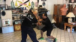 Cuentada with Balintawak Grandmaster Bobby Taboada [upl. by Ttenaj]