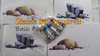 Granulierende Farben im Aquarell  Basic 6 [upl. by Schreibman763]