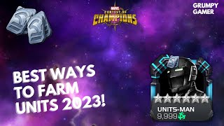 2023 Unit Farming Guide  MCOC  Marvel Contest of Champions [upl. by Dessma15]