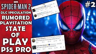 September Rumored State Of Play  SpiderMan 2 DLC  PlayStation 5 PRO amp MORE [upl. by Tennes]